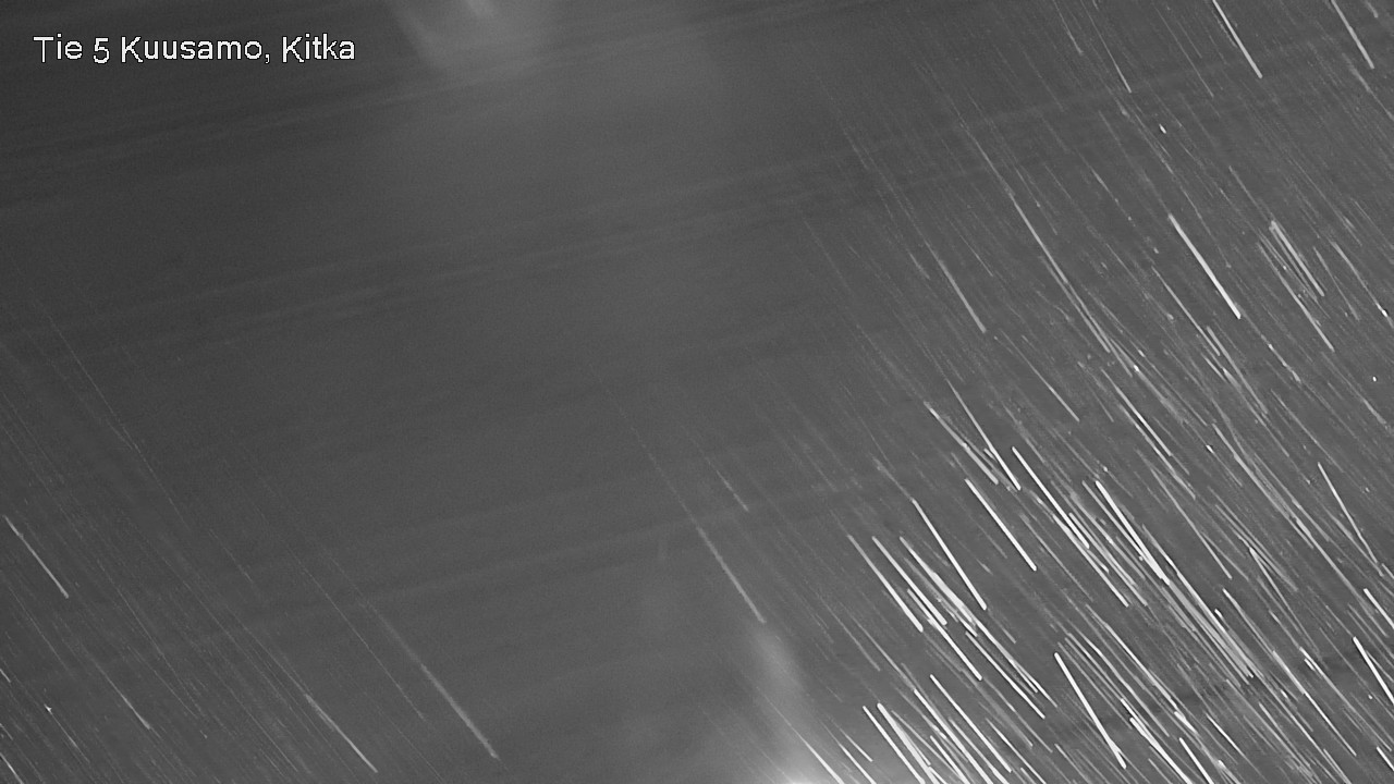Weather Camera Image Väg 5 Kuusamo, Kitka, Kuusamo, Pohjois-Pohjanmaa