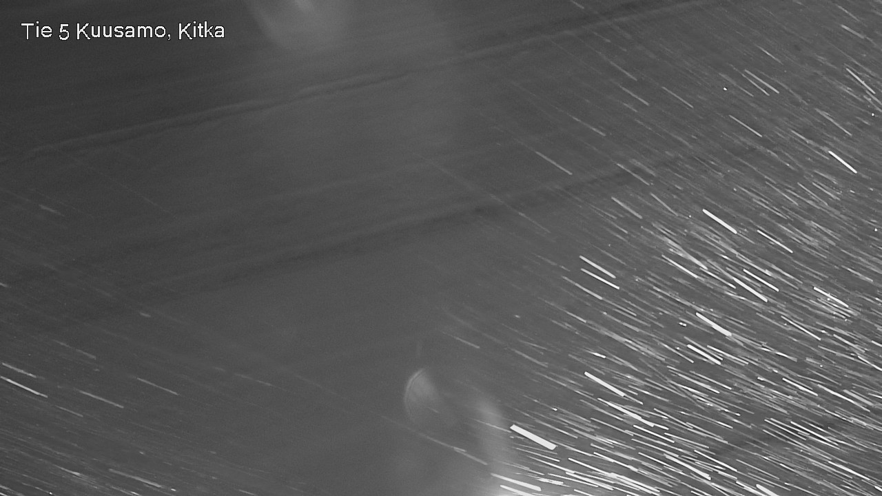 Weather Camera Image Väg 5 Kuusamo, Kitka, Kuusamo, Pohjois-Pohjanmaa
