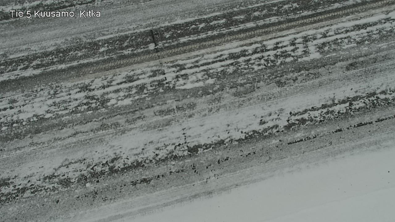 Weather Camera Image Väg 5 Kuusamo, Kitka, Kuusamo, Pohjois-Pohjanmaa