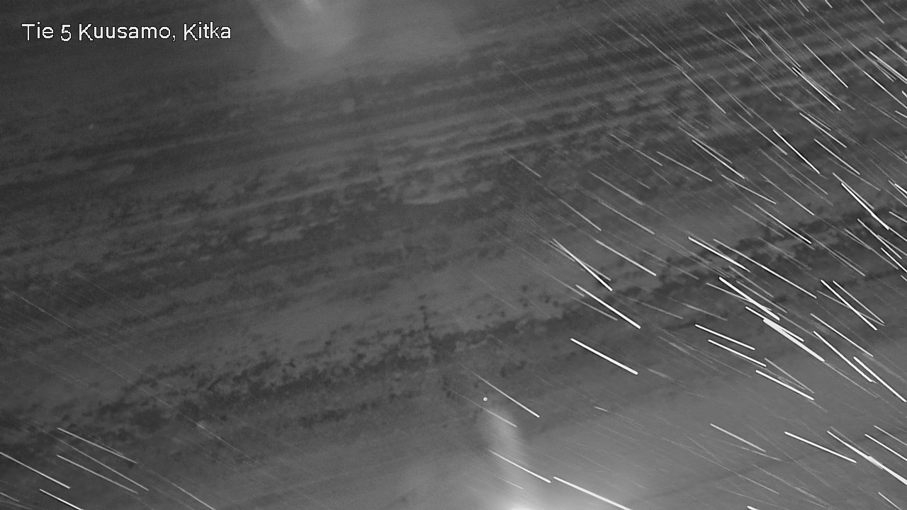 Weather Camera Image Väg 5 Kuusamo, Kitka, Kuusamo, Pohjois-Pohjanmaa