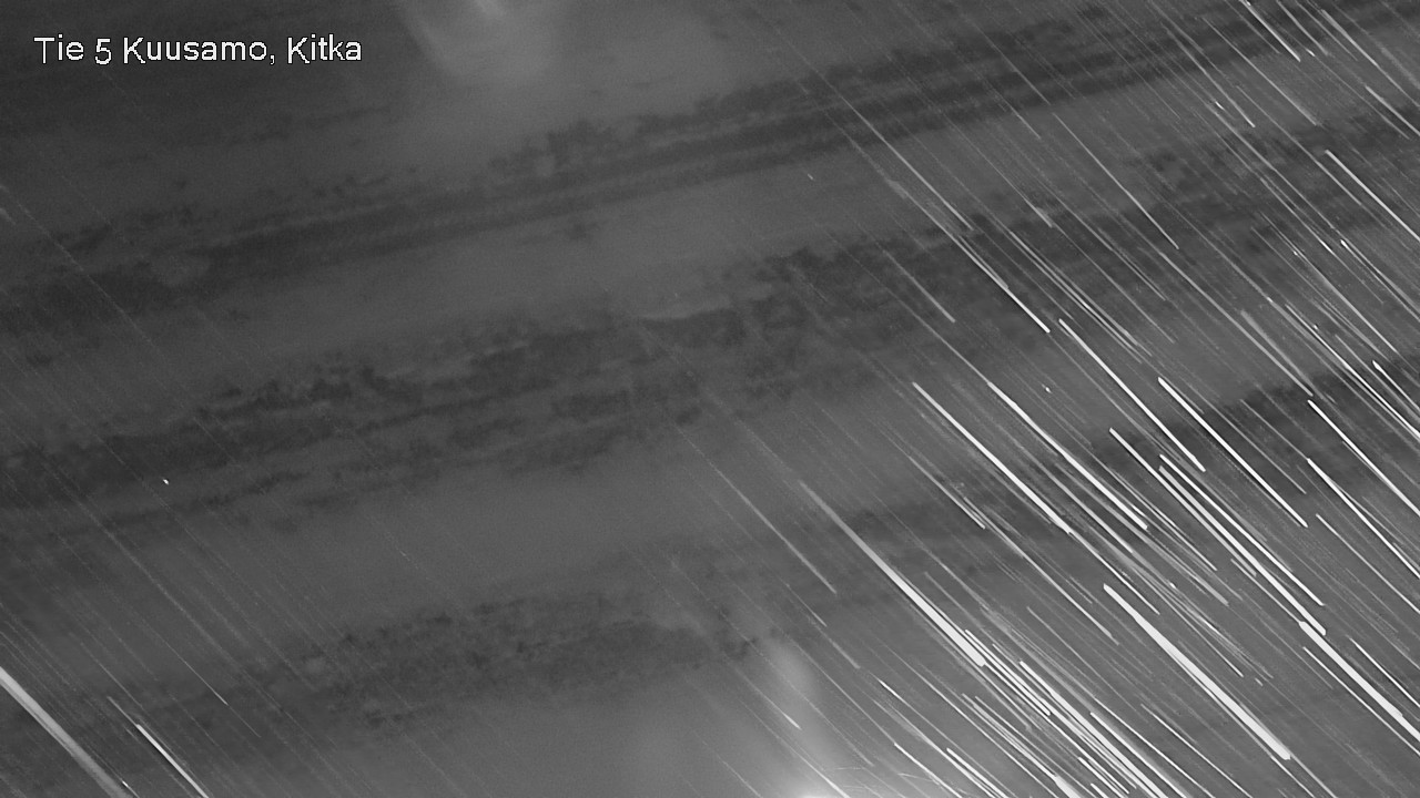Weather Camera Image Väg 5 Kuusamo, Kitka, Kuusamo, Pohjois-Pohjanmaa
