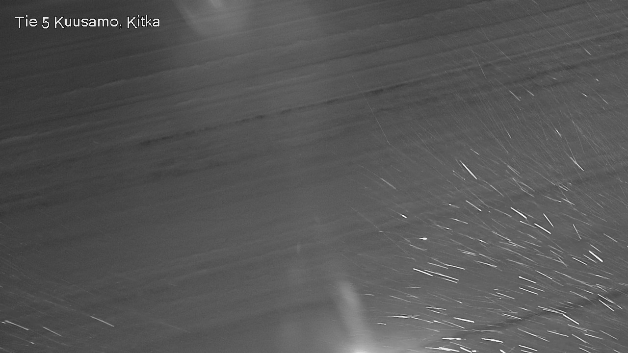 Weather Camera Image Väg 5 Kuusamo, Kitka, Kuusamo, Pohjois-Pohjanmaa