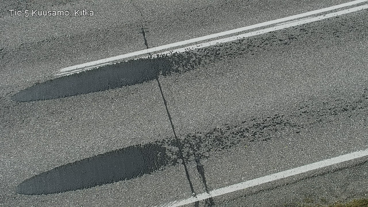 Weather Camera Image Väg 5 Kuusamo, Kitka, Kuusamo, Pohjois-Pohjanmaa