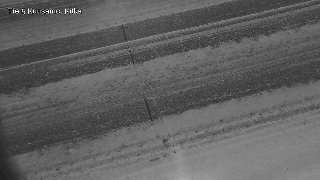 Weather Camera Image Väg 5 Kuusamo, Kitka, Kuusamo, Pohjois-Pohjanmaa