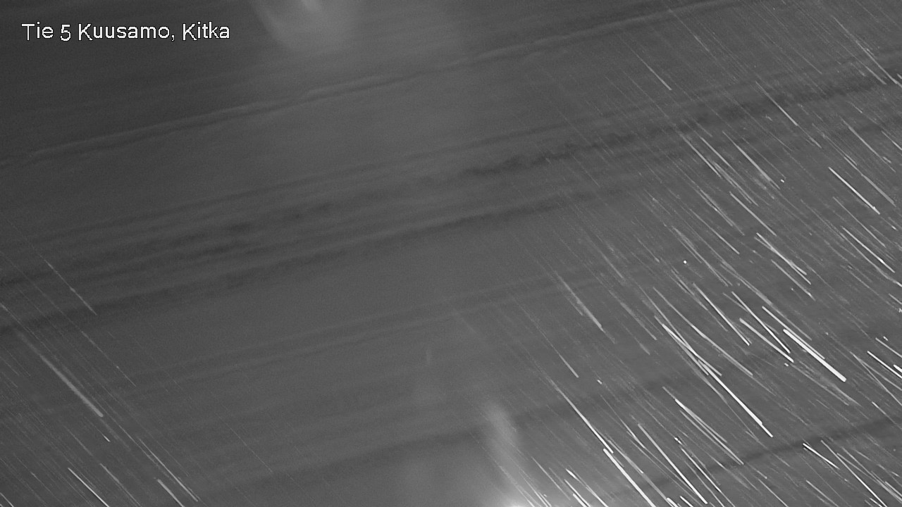 Weather Camera Image Väg 5 Kuusamo, Kitka, Kuusamo, Pohjois-Pohjanmaa