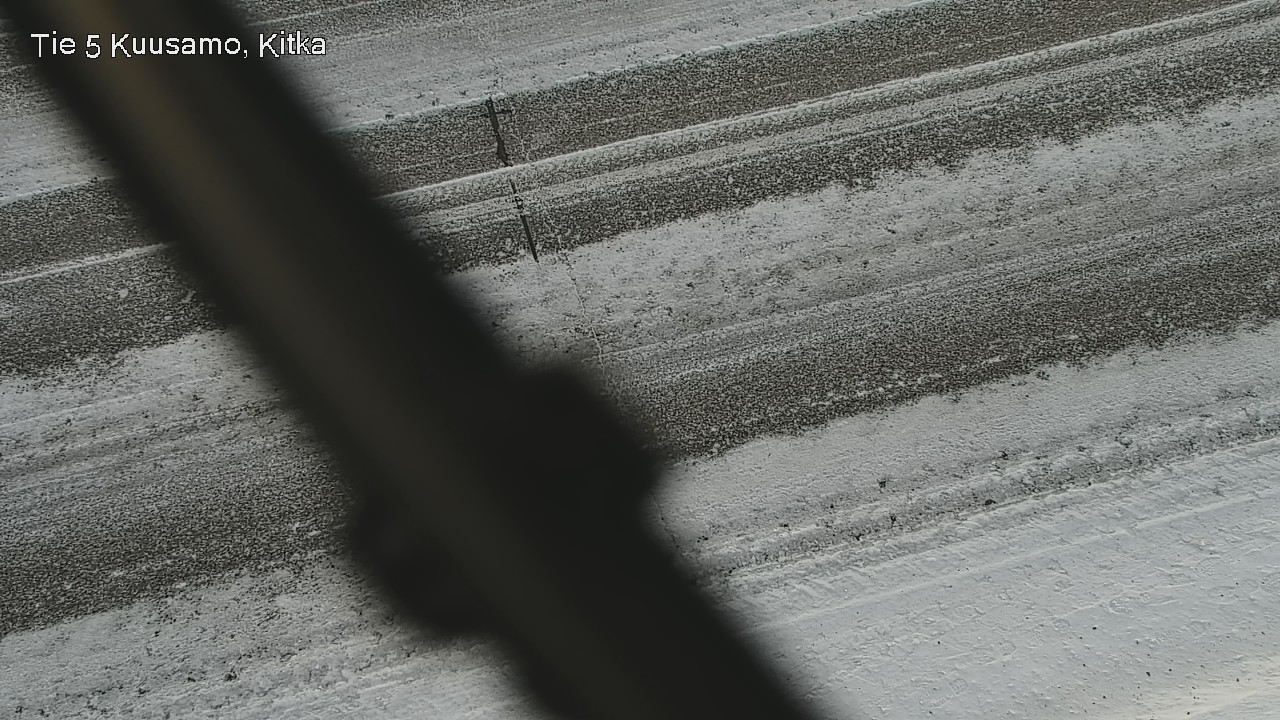 Weather Camera Image Väg 5 Kuusamo, Kitka, Kuusamo, Pohjois-Pohjanmaa
