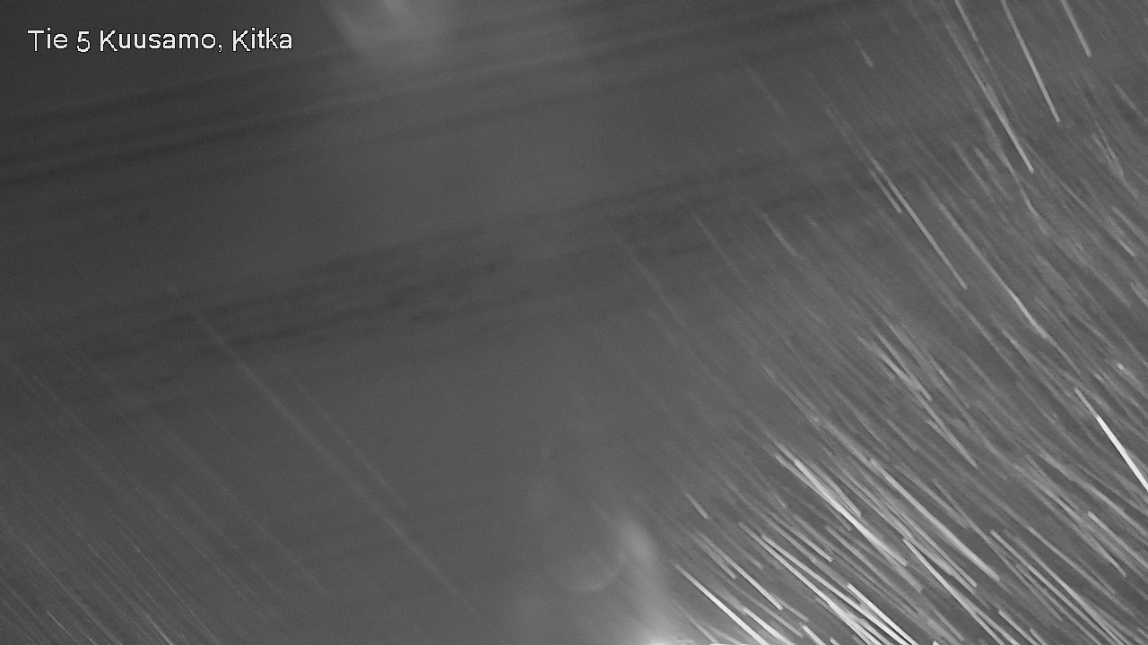 Weather Camera Image Väg 5 Kuusamo, Kitka, Kuusamo, Pohjois-Pohjanmaa