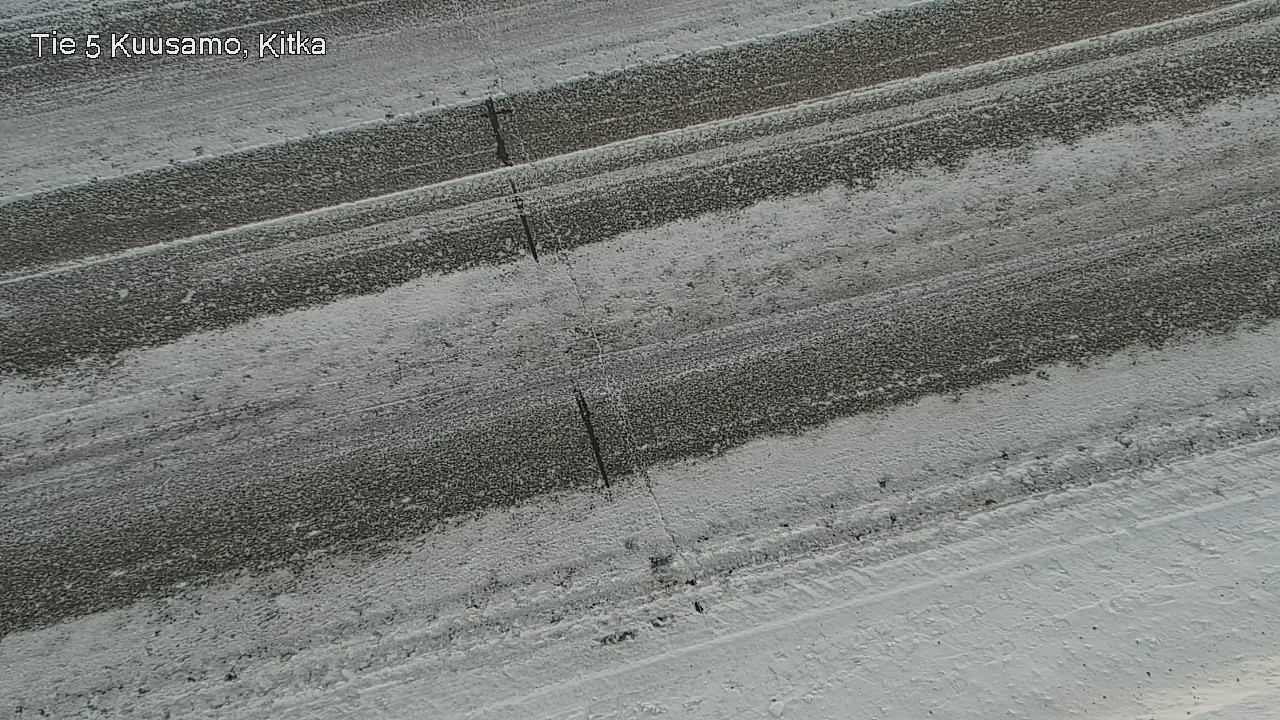 Weather Camera Image Väg 5 Kuusamo, Kitka, Kuusamo, Pohjois-Pohjanmaa