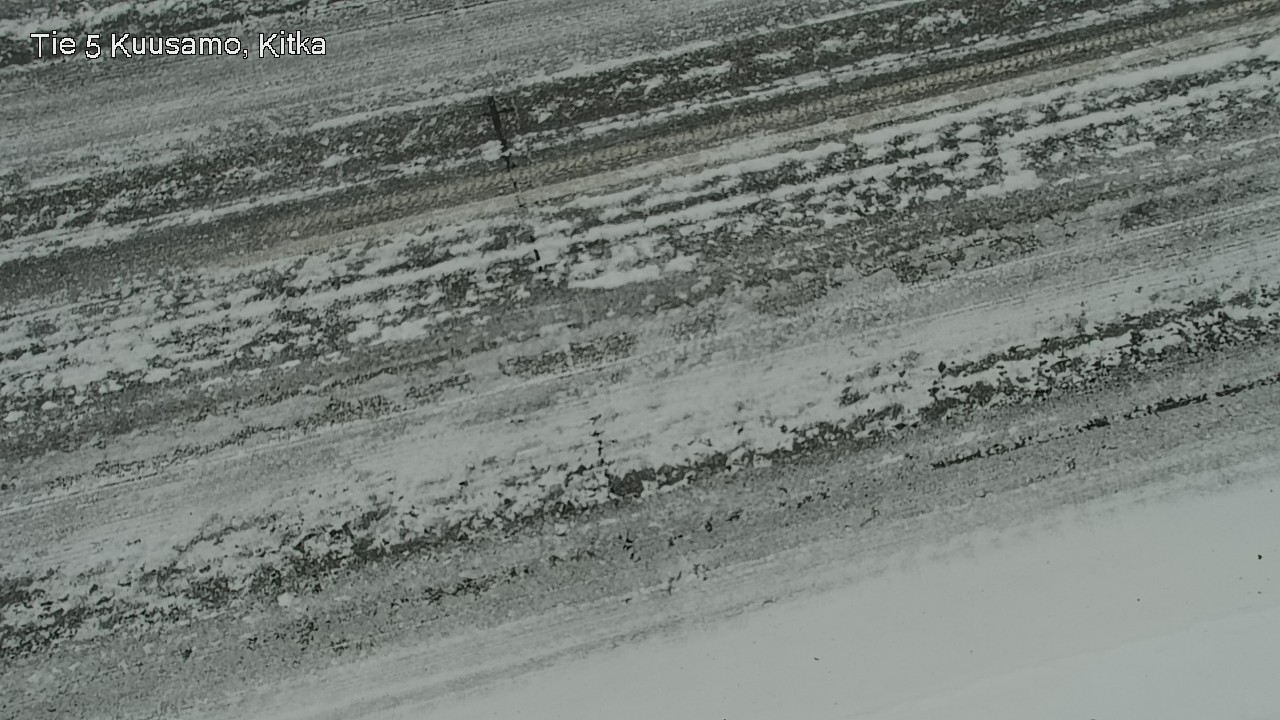Weather Camera Image Väg 5 Kuusamo, Kitka, Kuusamo, Pohjois-Pohjanmaa