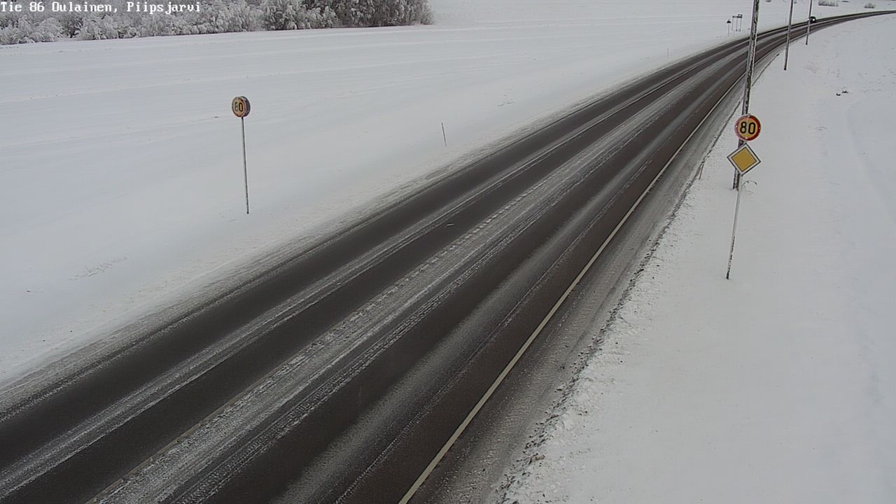 Kelikamerat Kuva Tie 86 Oulainen, Piipsjärvi, Oulainen, Pohjois-Pohjanmaa
