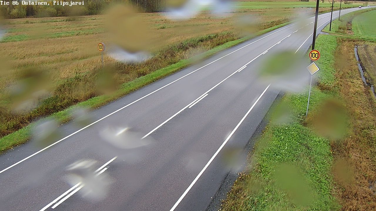 Kelikamerat Kuva Tie 86 Oulainen, Piipsjärvi, Oulainen, Pohjois-Pohjanmaa