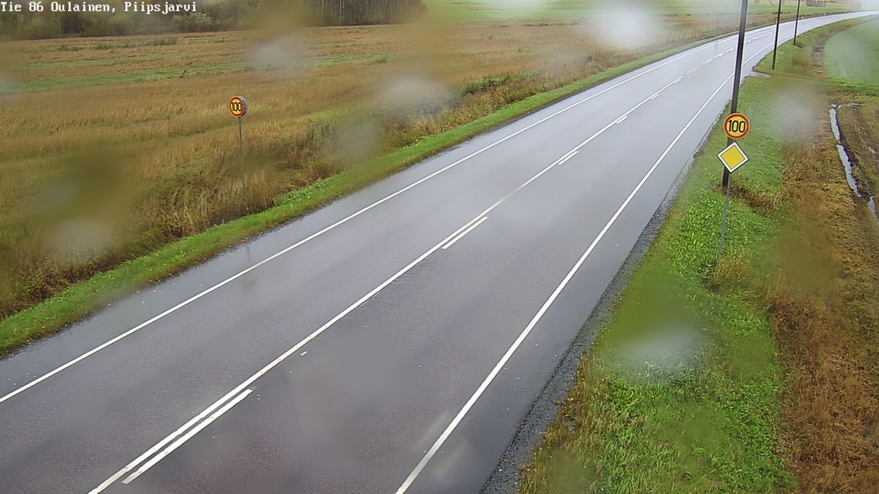 Weather Camera Image Road 86 Oulainen, Piipsjärvi, Oulainen, Pohjois-Pohjanmaa