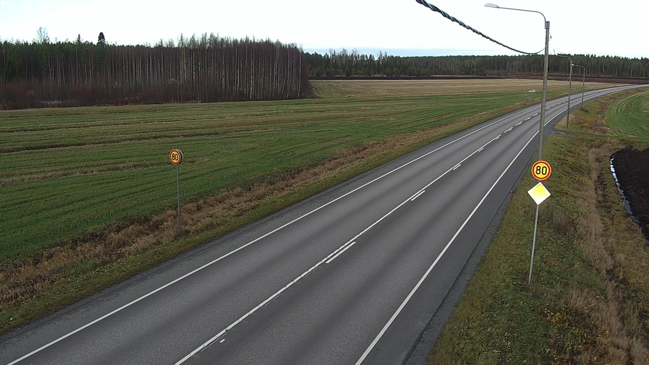 Kelikamerat Kuva Tie 86 Oulainen, Piipsjärvi, Oulainen, Pohjois-Pohjanmaa