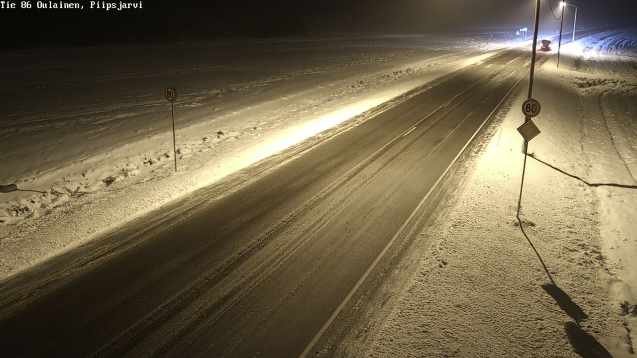 Kelikamerat Kuva Tie 86 Oulainen, Piipsjärvi, Oulainen, Pohjois-Pohjanmaa