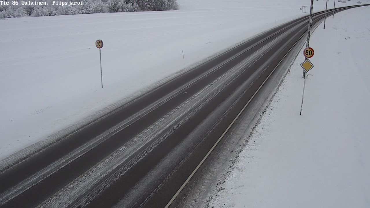 Kelikamerat Kuva Tie 86 Oulainen, Piipsjärvi, Oulainen, Pohjois-Pohjanmaa