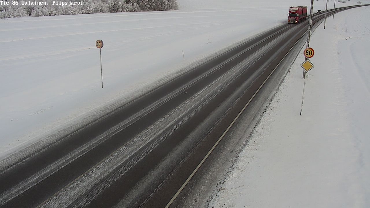 Kelikamerat Kuva Tie 86 Oulainen, Piipsjärvi, Oulainen, Pohjois-Pohjanmaa