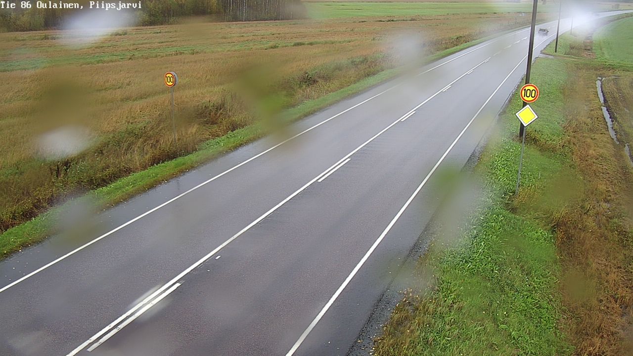 Kelikamerat Kuva Tie 86 Oulainen, Piipsjärvi, Oulainen, Pohjois-Pohjanmaa