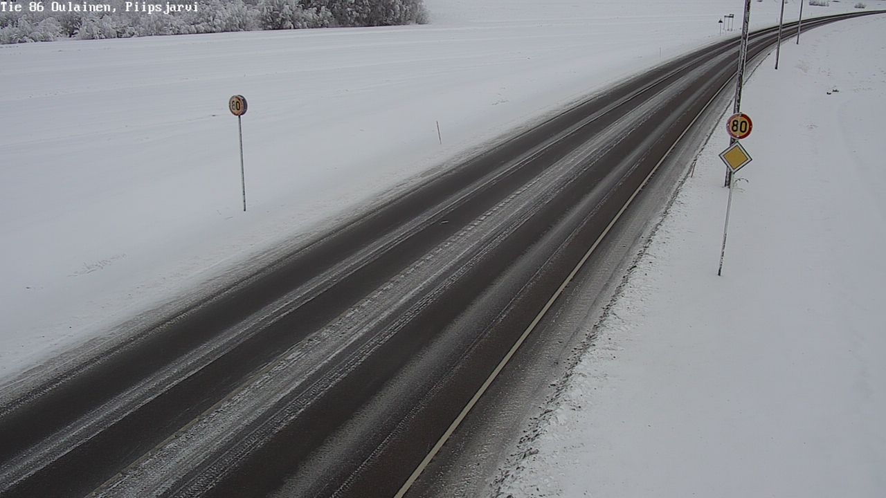 Kelikamerat Kuva Tie 86 Oulainen, Piipsjärvi, Oulainen, Pohjois-Pohjanmaa