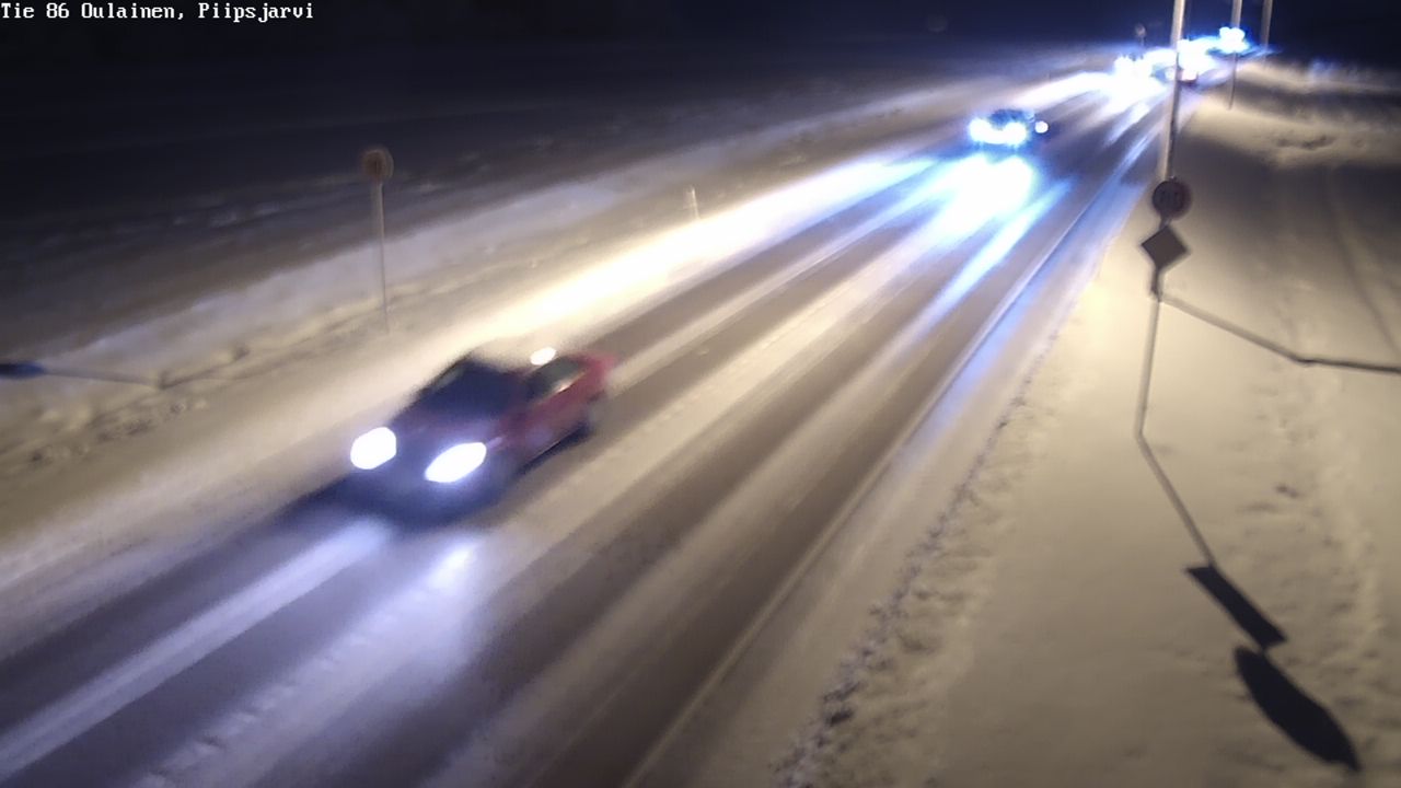 Kelikamerat Kuva Tie 86 Oulainen, Piipsjärvi, Oulainen, Pohjois-Pohjanmaa