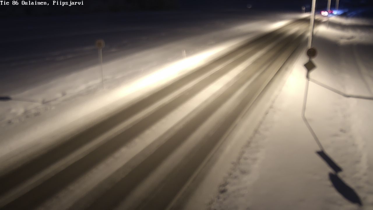 Weather Camera Image Road 86 Oulainen, Piipsjärvi, Oulainen, Pohjois-Pohjanmaa