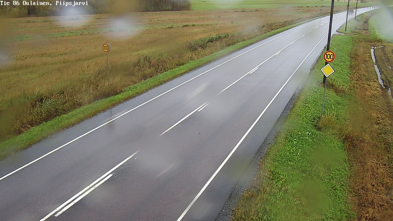 Weather Camera Image Road 86 Oulainen, Piipsjärvi, Oulainen, Pohjois-Pohjanmaa