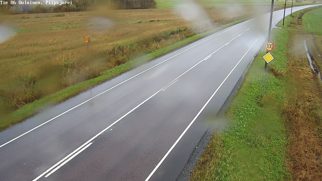 Weather Camera Image Road 86 Oulainen, Piipsjärvi, Oulainen, Pohjois-Pohjanmaa