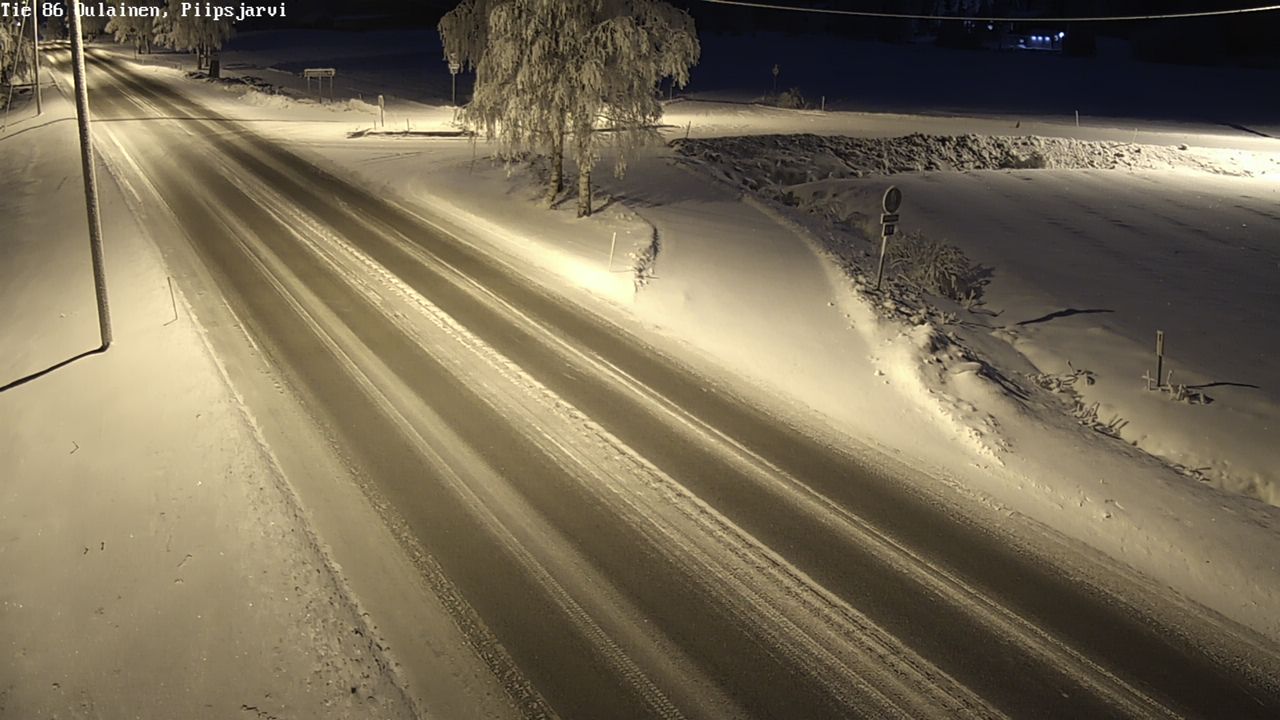 Kelikamerat Kuva Tie 86 Oulainen, Piipsjärvi, Oulainen, Pohjois-Pohjanmaa