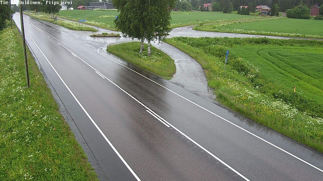 Kelikamerat Kuva Tie 86 Oulainen, Piipsjärvi, Oulainen, Pohjois-Pohjanmaa