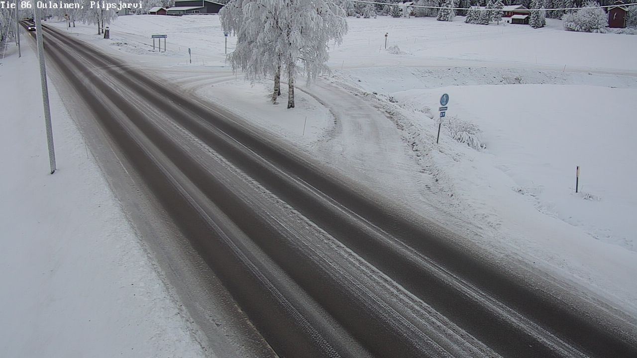 Kelikamerat Kuva Tie 86 Oulainen, Piipsjärvi, Oulainen, Pohjois-Pohjanmaa