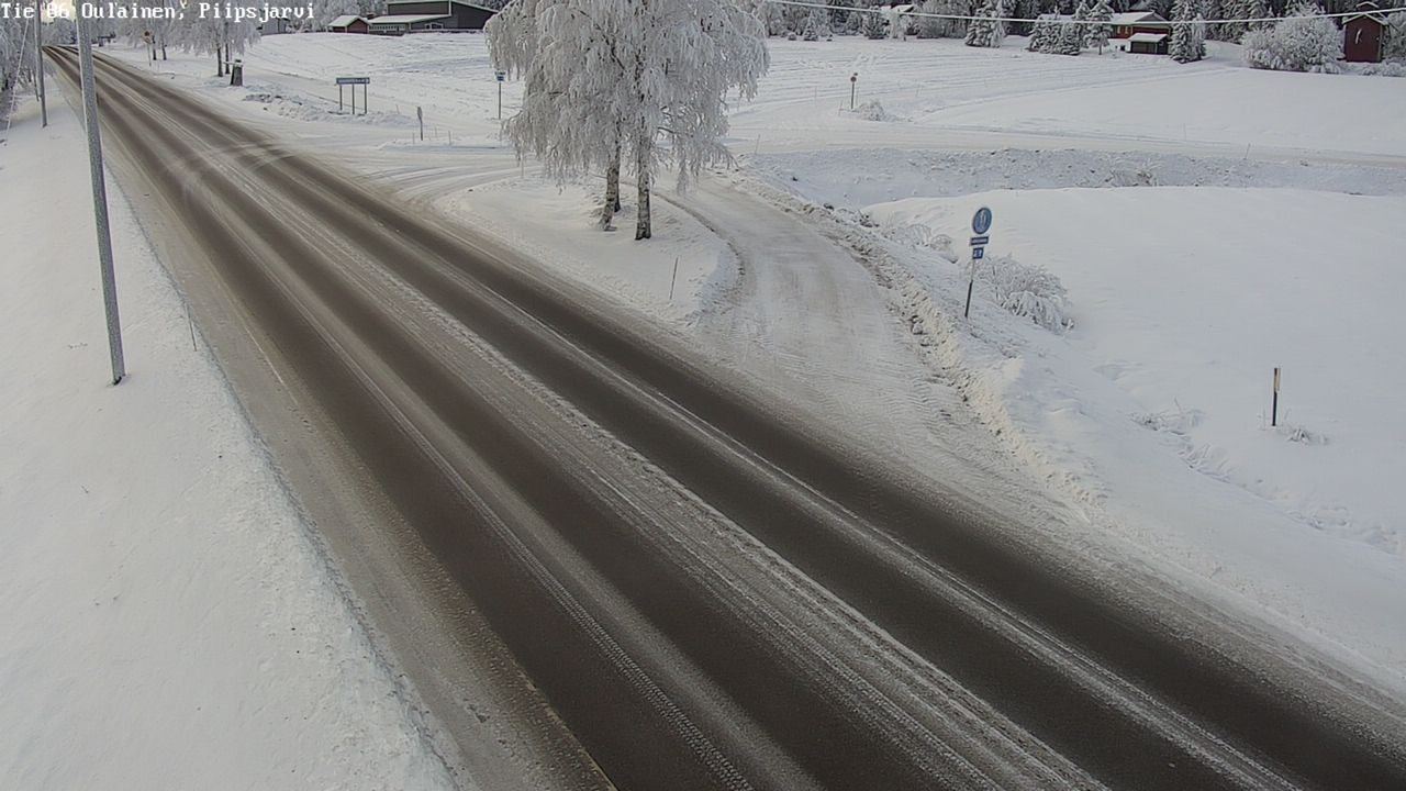 Kelikamerat Kuva Tie 86 Oulainen, Piipsjärvi, Oulainen, Pohjois-Pohjanmaa