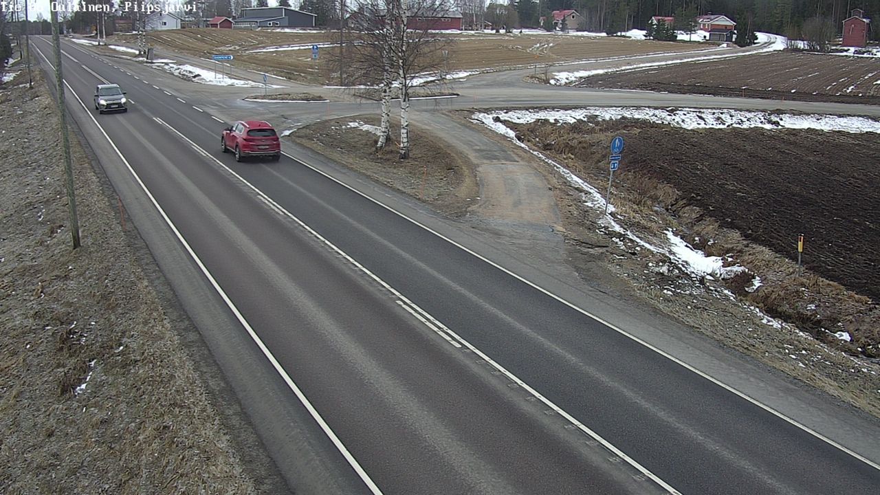 Kelikamerat Kuva Tie 86 Oulainen, Piipsjärvi, Oulainen, Pohjois-Pohjanmaa