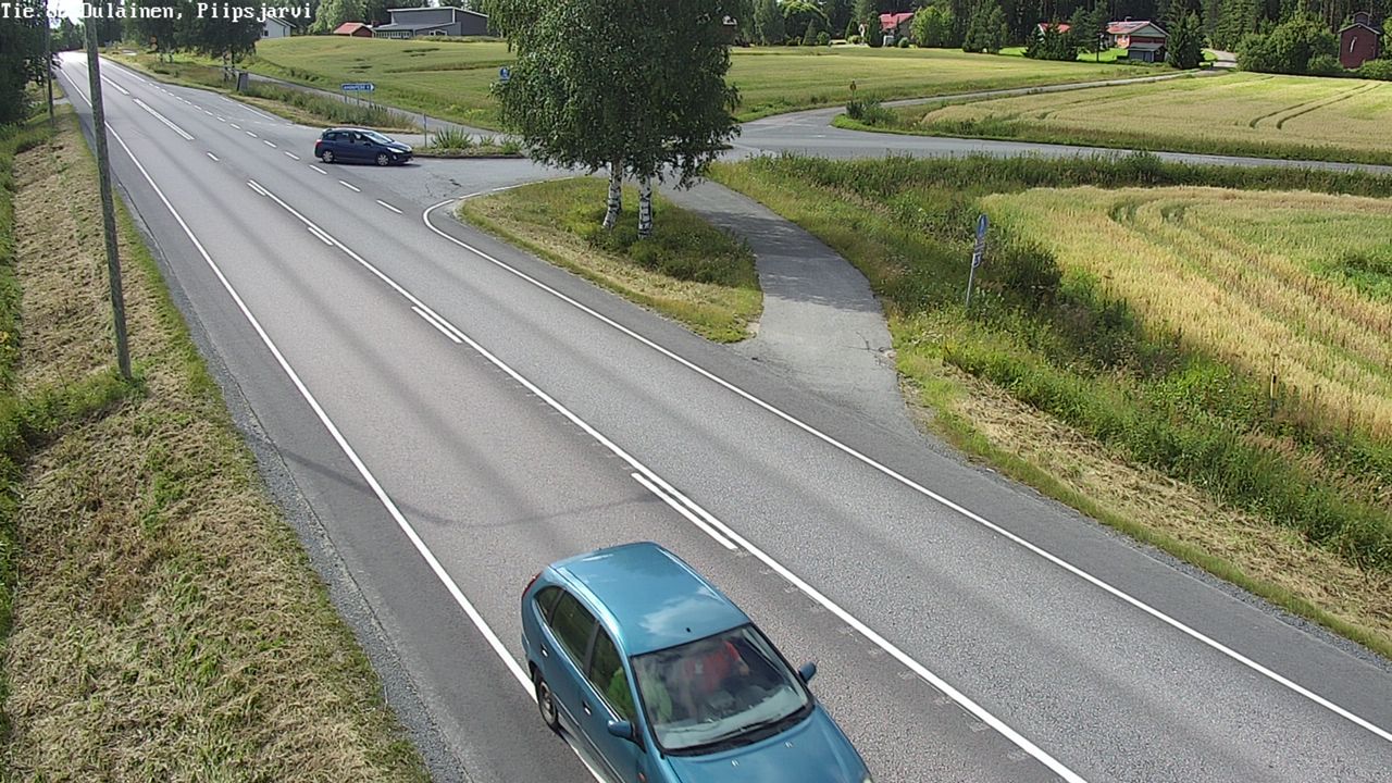 Kelikamerat Kuva Tie 86 Oulainen, Piipsjärvi, Oulainen, Pohjois-Pohjanmaa