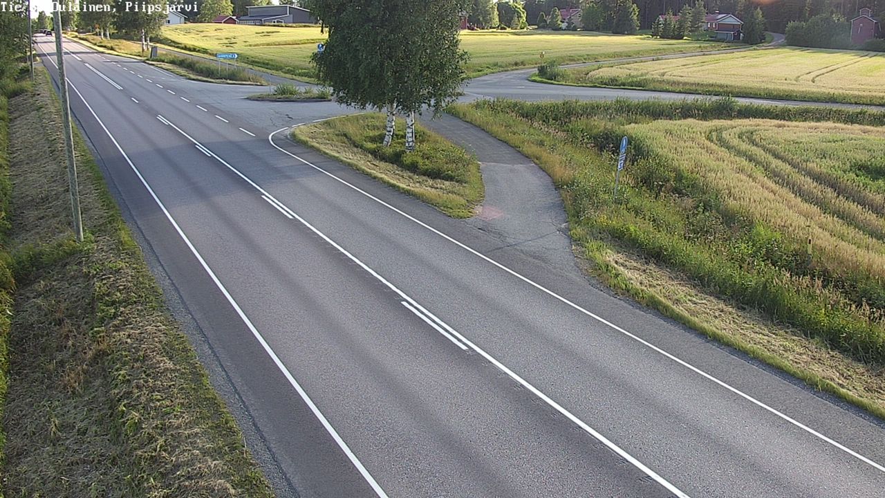Kelikamerat Kuva Tie 86 Oulainen, Piipsjärvi, Oulainen, Pohjois-Pohjanmaa