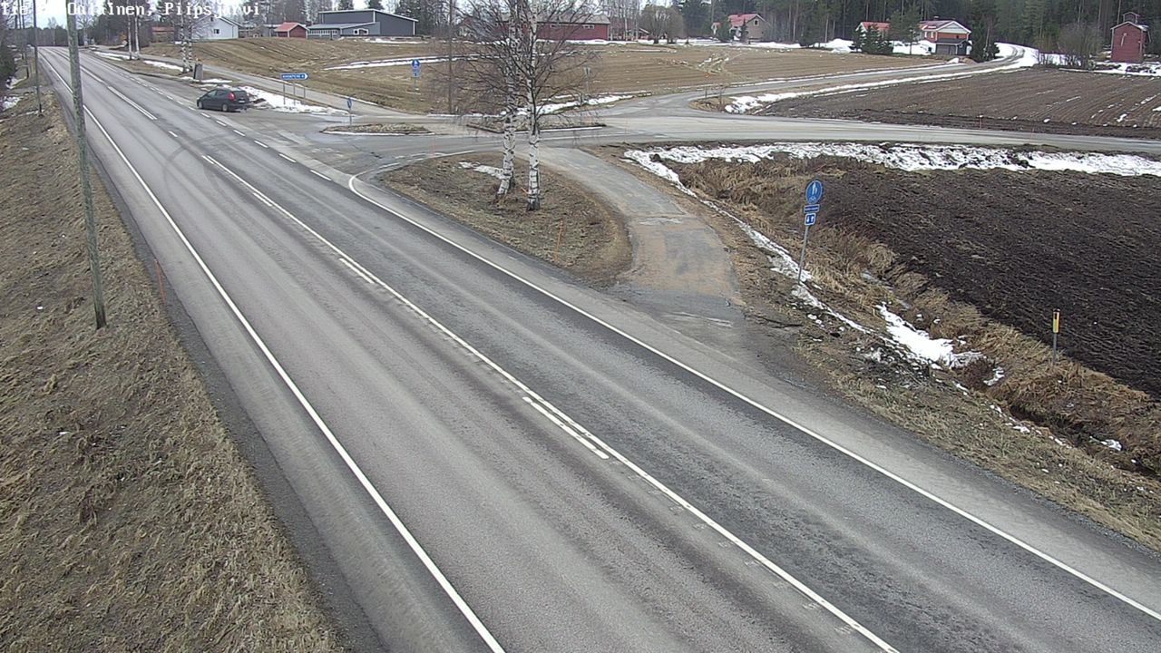 Kelikamerat Kuva Tie 86 Oulainen, Piipsjärvi, Oulainen, Pohjois-Pohjanmaa