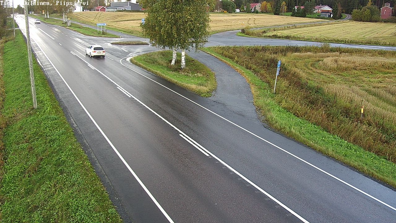 Kelikamerat Kuva Tie 86 Oulainen, Piipsjärvi, Oulainen, Pohjois-Pohjanmaa