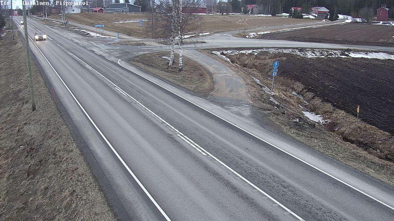 Weather Camera Image Road 86 Oulainen, Piipsjärvi, Oulainen, Pohjois-Pohjanmaa
