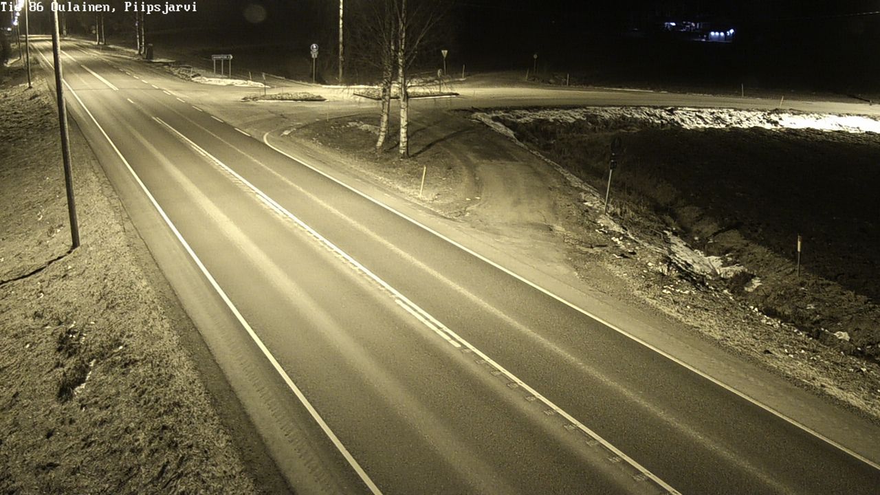 Kelikamerat Kuva Tie 86 Oulainen, Piipsjärvi, Oulainen, Pohjois-Pohjanmaa