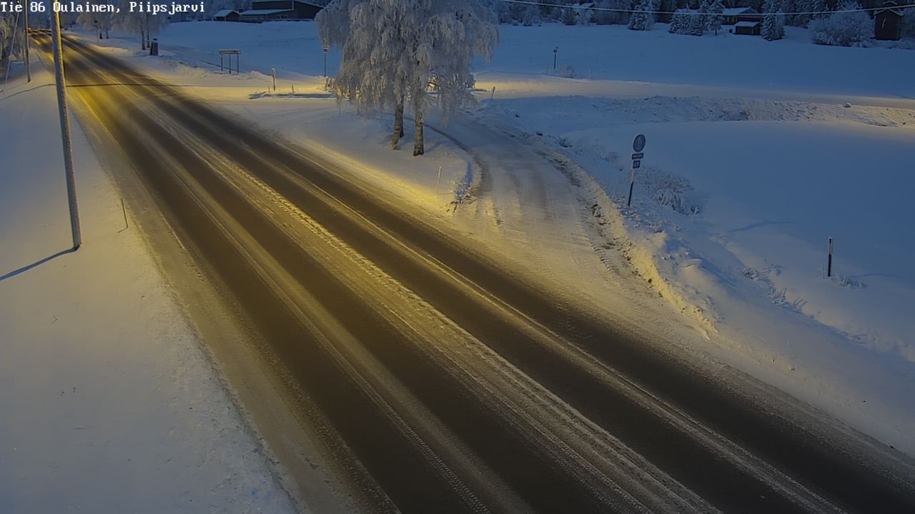 Kelikamerat Kuva Tie 86 Oulainen, Piipsjärvi, Oulainen, Pohjois-Pohjanmaa