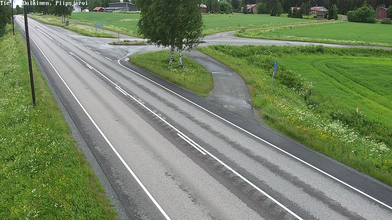 Kelikamerat Kuva Tie 86 Oulainen, Piipsjärvi, Oulainen, Pohjois-Pohjanmaa