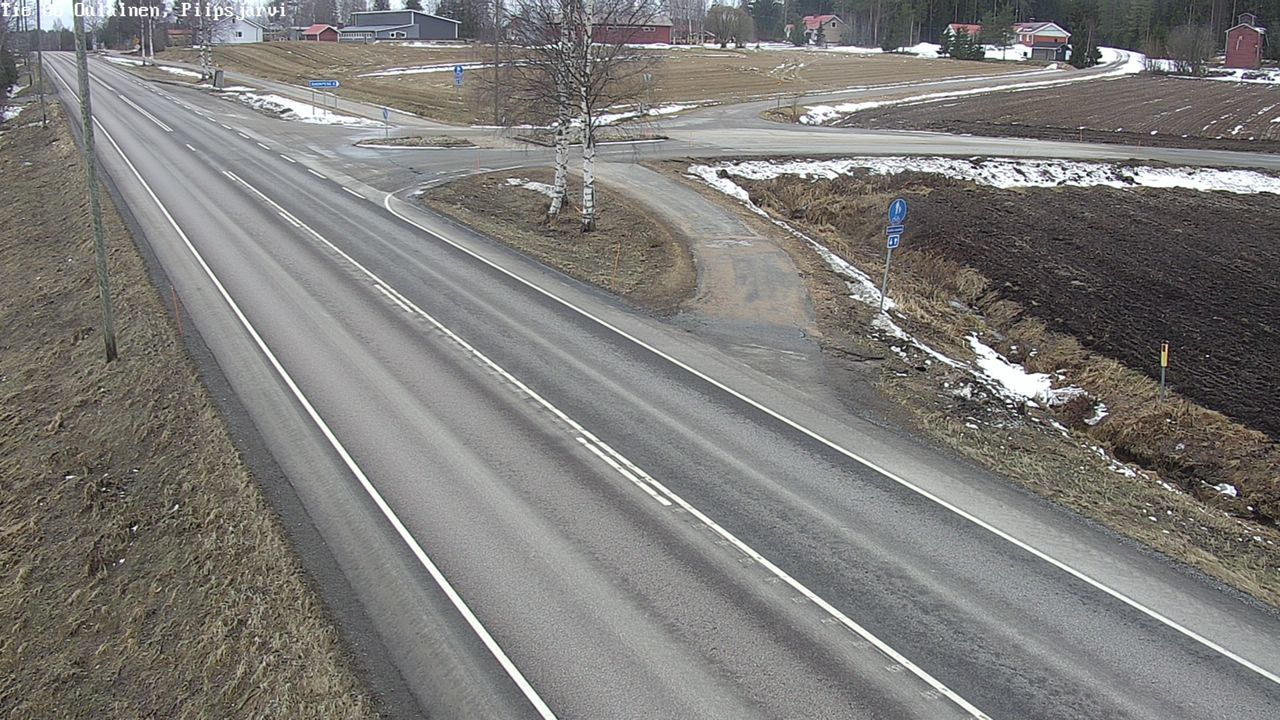 Kelikamerat Kuva Tie 86 Oulainen, Piipsjärvi, Oulainen, Pohjois-Pohjanmaa