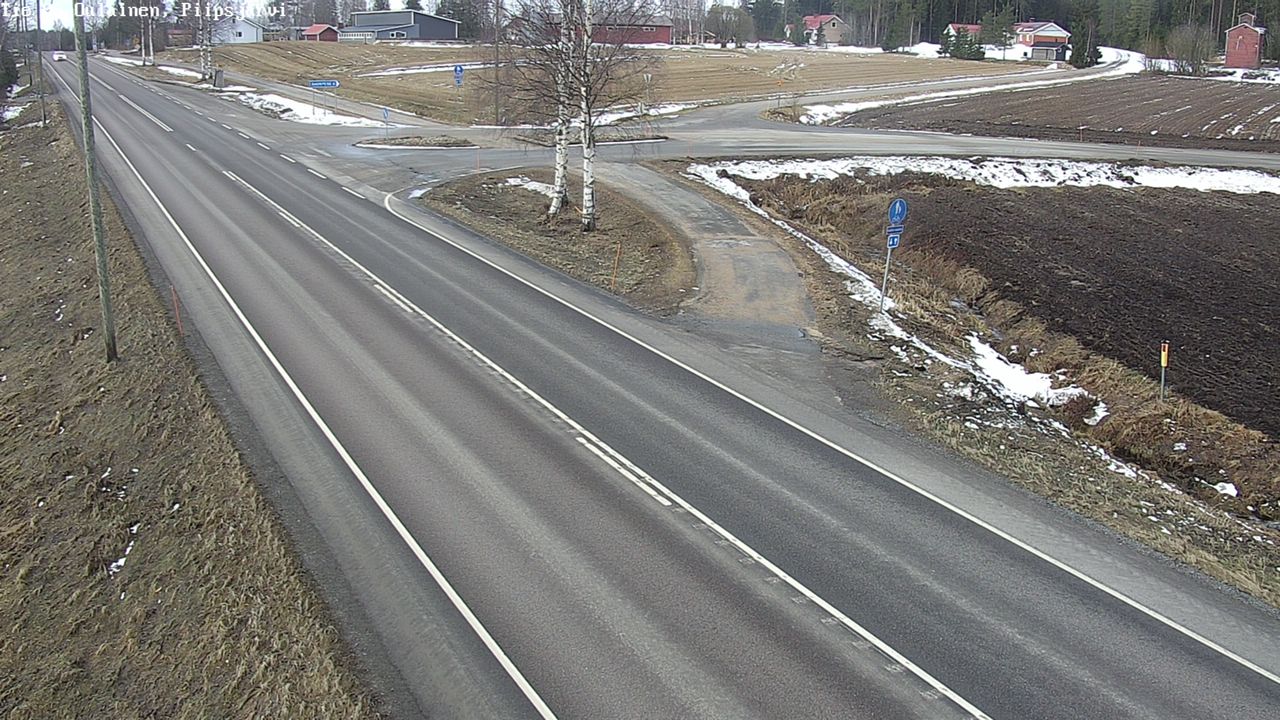 Kelikamerat Kuva Tie 86 Oulainen, Piipsjärvi, Oulainen, Pohjois-Pohjanmaa