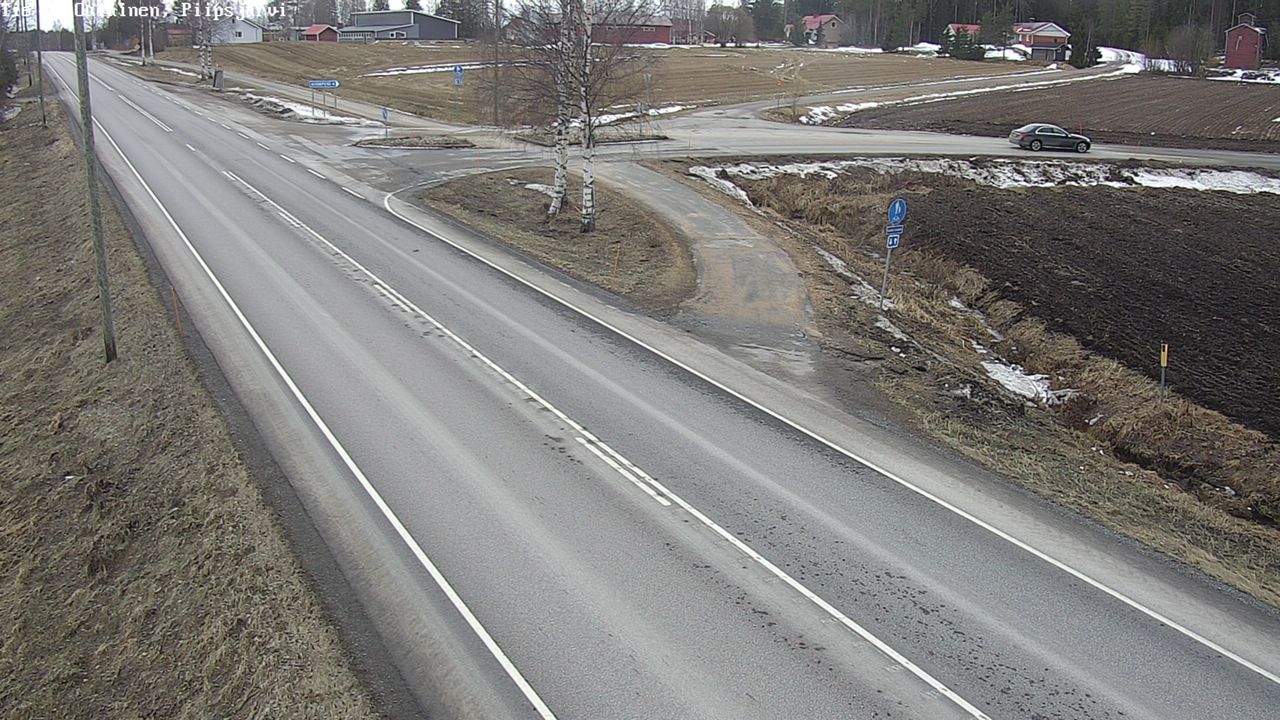 Weather Camera Image Road 86 Oulainen, Piipsjärvi, Oulainen, Pohjois-Pohjanmaa