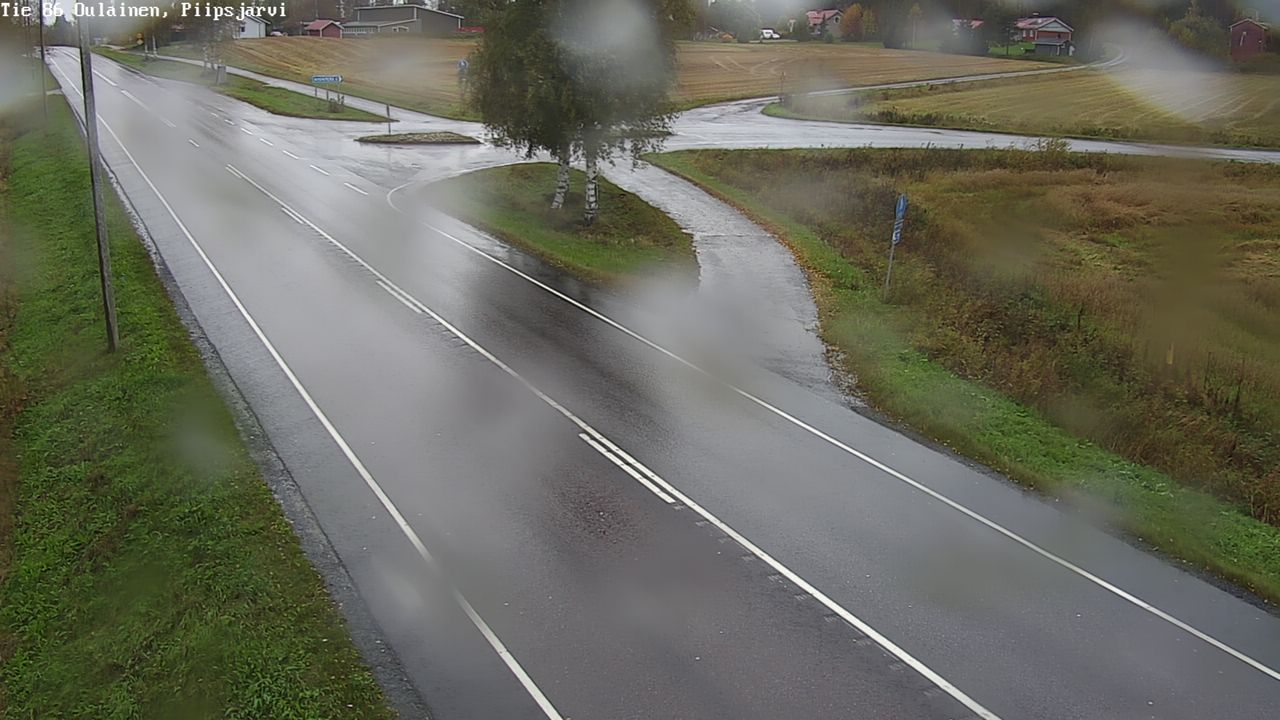 Weather Camera Image Road 86 Oulainen, Piipsjärvi, Oulainen, Pohjois-Pohjanmaa