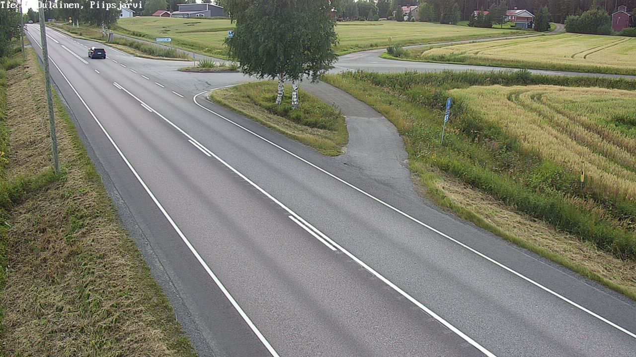 Kelikamerat Kuva Tie 86 Oulainen, Piipsjärvi, Oulainen, Pohjois-Pohjanmaa
