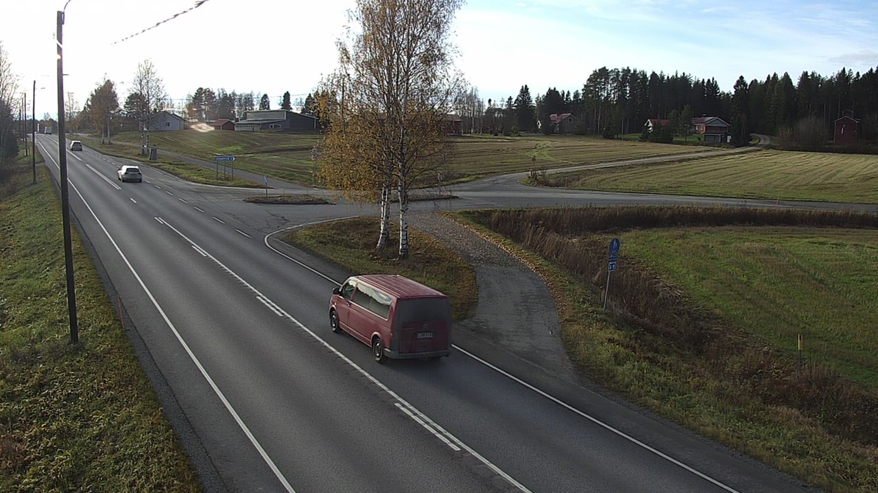 Kelikamerat Kuva Tie 86 Oulainen, Piipsjärvi, Oulainen, Pohjois-Pohjanmaa