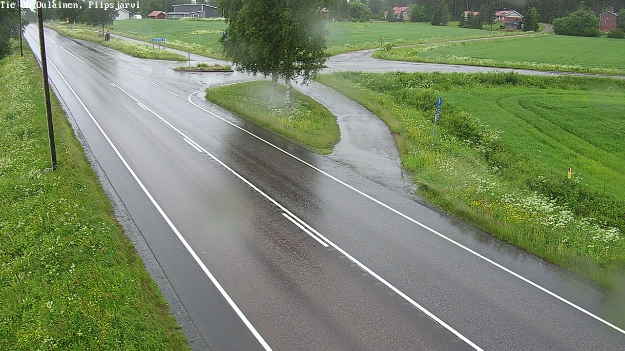 Kelikamerat Kuva Tie 86 Oulainen, Piipsjärvi, Oulainen, Pohjois-Pohjanmaa
