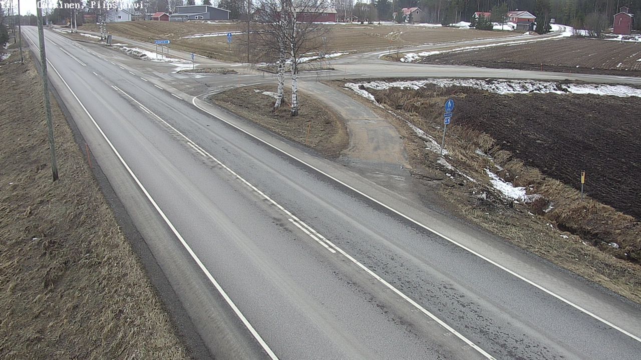 Kelikamerat Kuva Tie 86 Oulainen, Piipsjärvi, Oulainen, Pohjois-Pohjanmaa