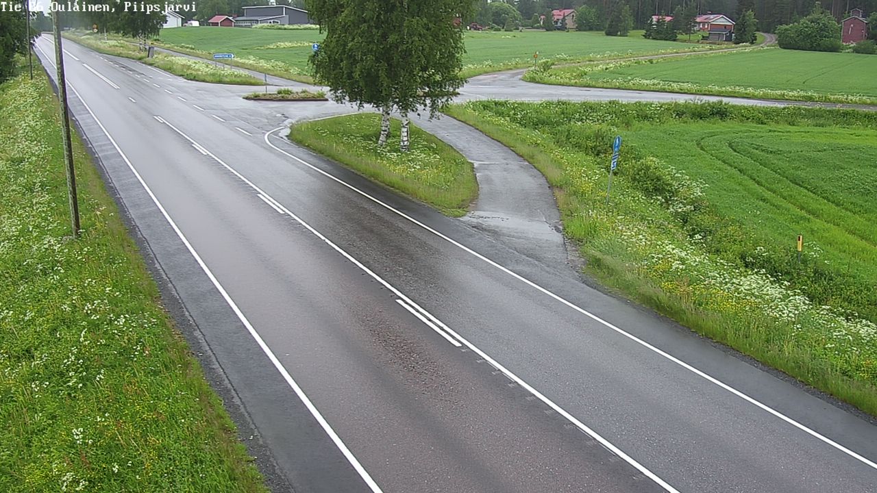 Kelikamerat Kuva Tie 86 Oulainen, Piipsjärvi, Oulainen, Pohjois-Pohjanmaa