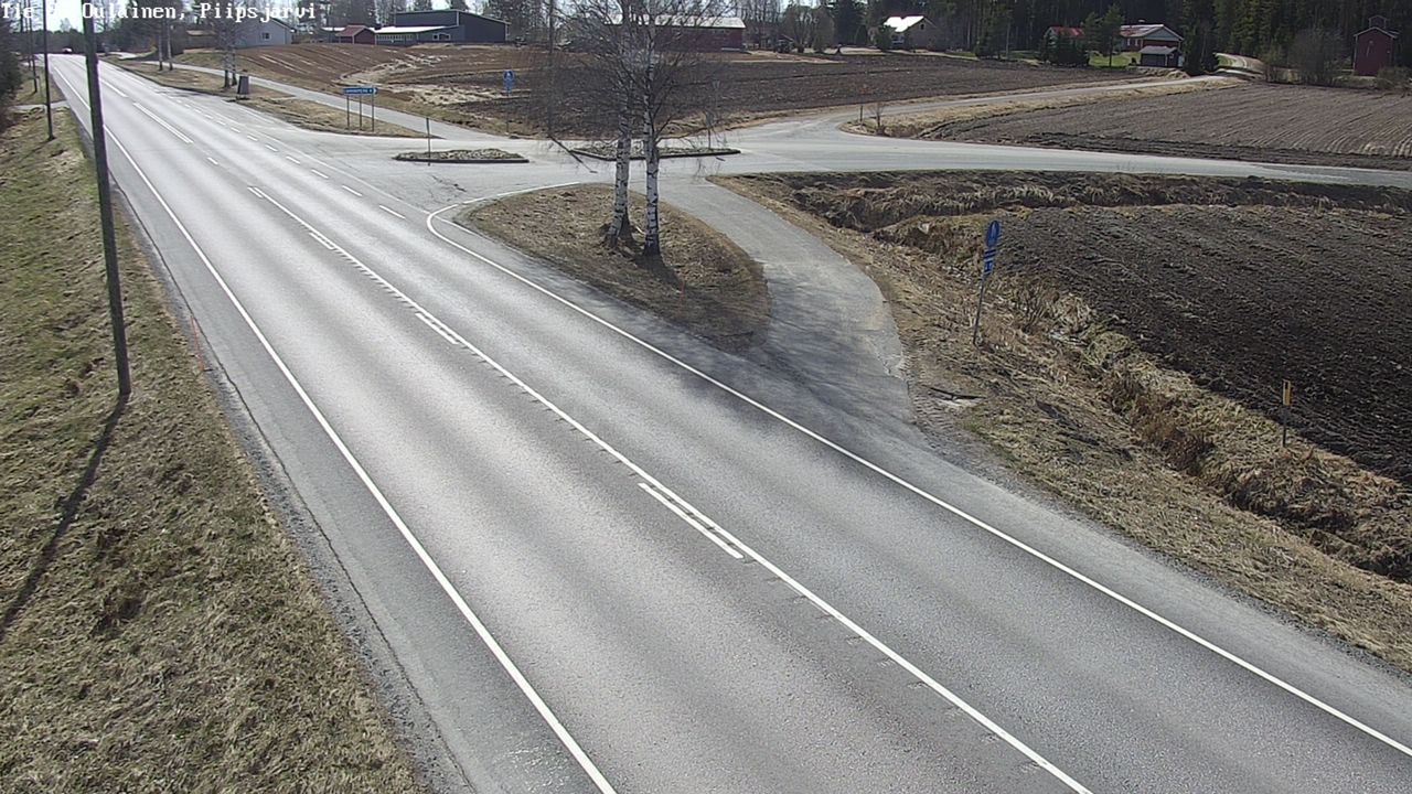 Weather Camera Image Road 86 Oulainen, Piipsjärvi, Oulainen, Pohjois-Pohjanmaa