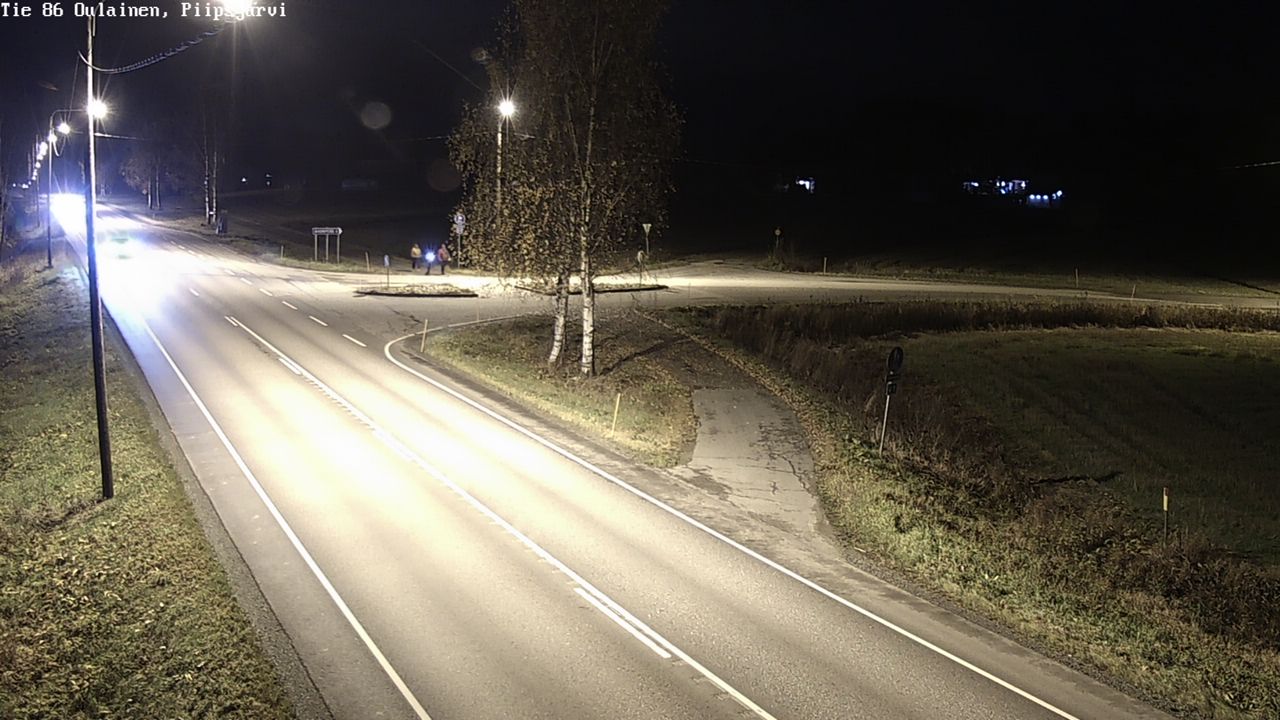 Kelikamerat Kuva Tie 86 Oulainen, Piipsjärvi, Oulainen, Pohjois-Pohjanmaa